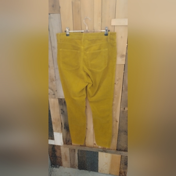 Made and Loved LOFT size 30/10 gold Corduroy pants - Picture 5 of 6